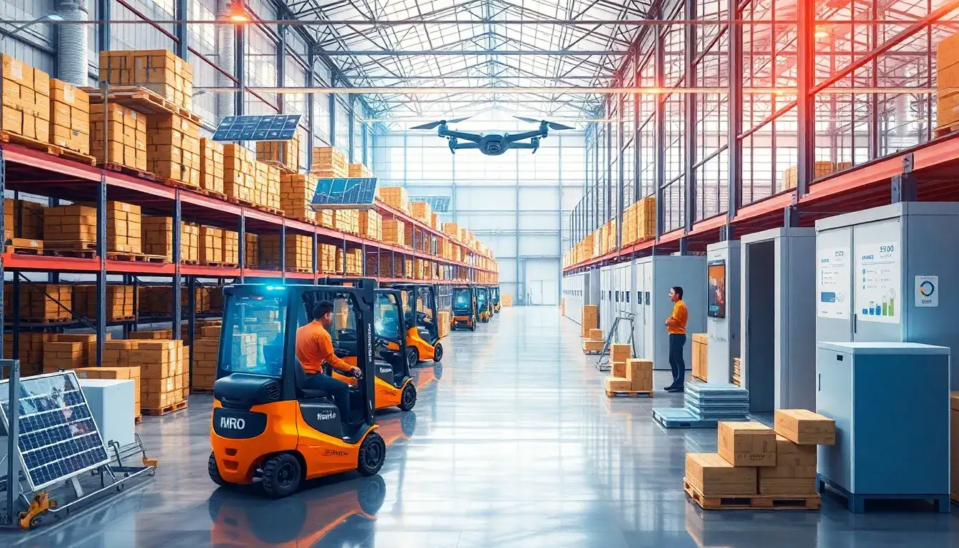 What are the benefits of using lithium-ion batteries in commercial settings