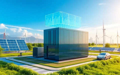 How do commercial battery storage systems support renewable energy integration