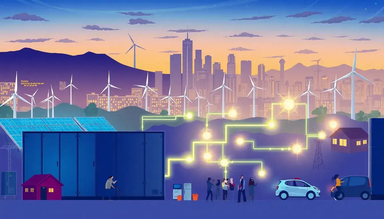 What are the benefits of using battery storage for peak demand management