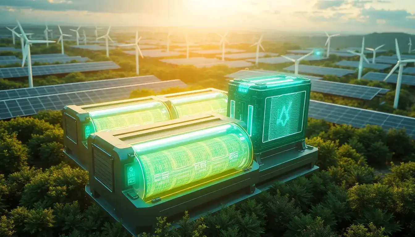 What are the latest advancements in battery technology for renewable energy