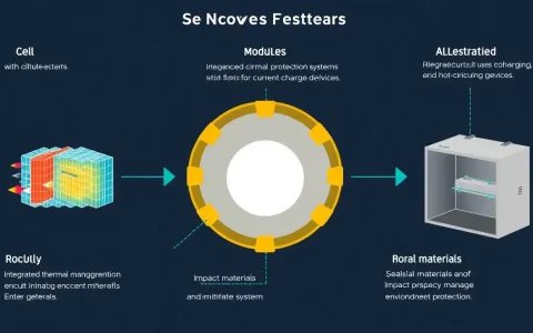 How do safety features at the cell, module, and enclosure levels work together to ensure safety