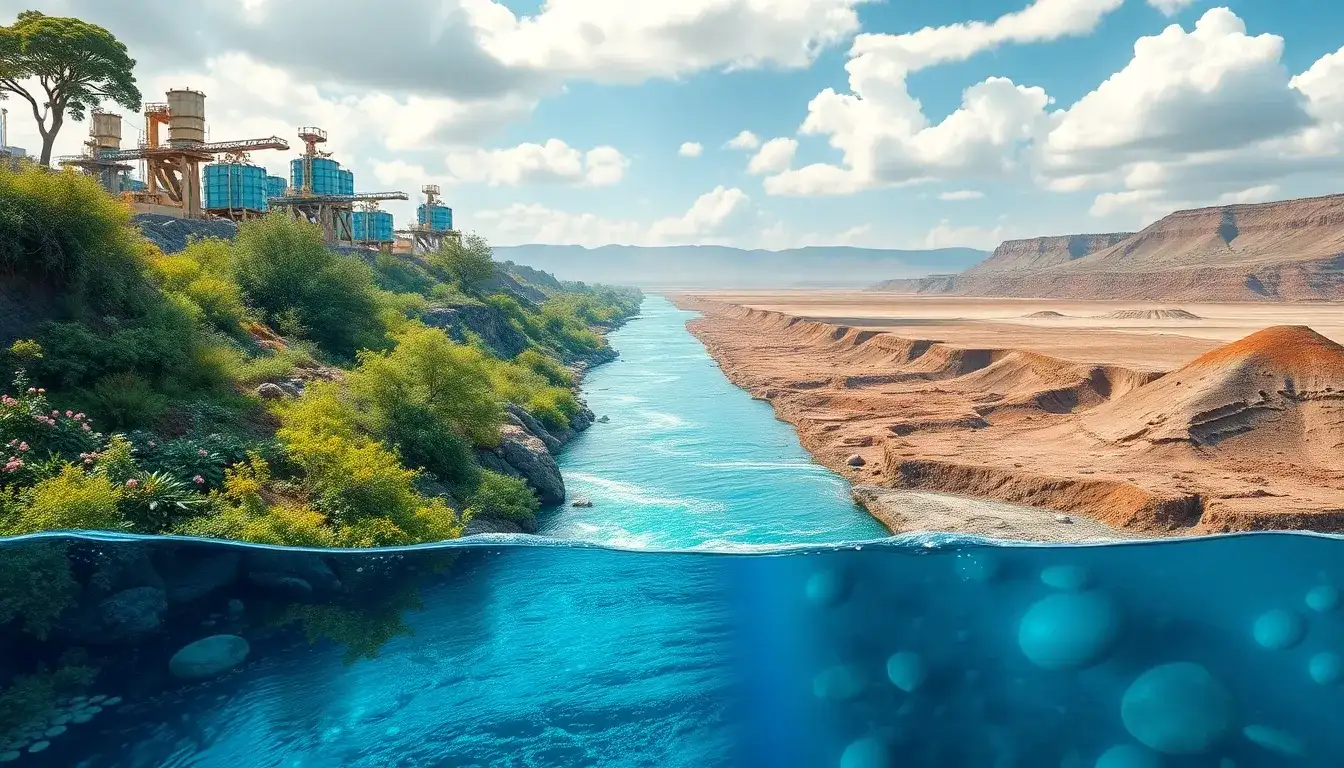 How does the water usage in lithium mining affect local ecosystems