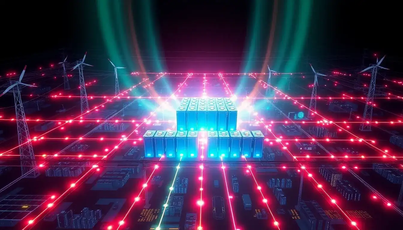 How does the response time of batteries impact grid stability during peak demand periods