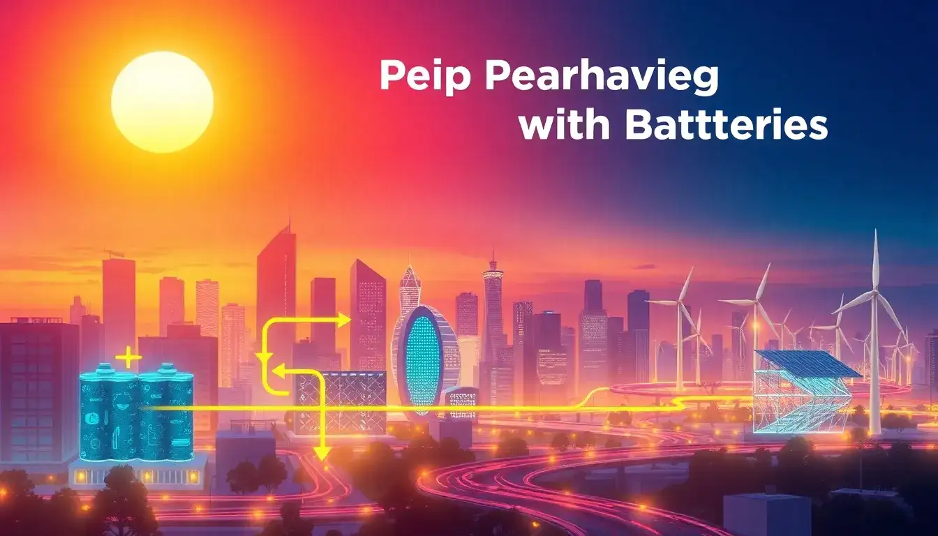 What are the main benefits of using batteries for peak shaving