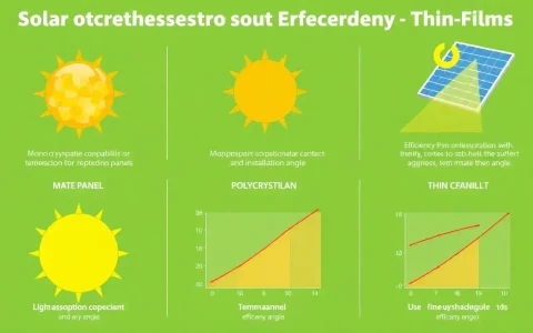 What factors contribute to the efficiency of different solar panel types