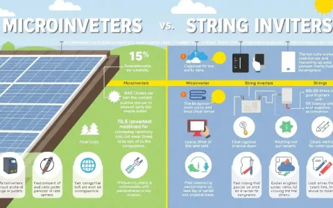 What are the maintenance requirements for microinverters versus string inverters