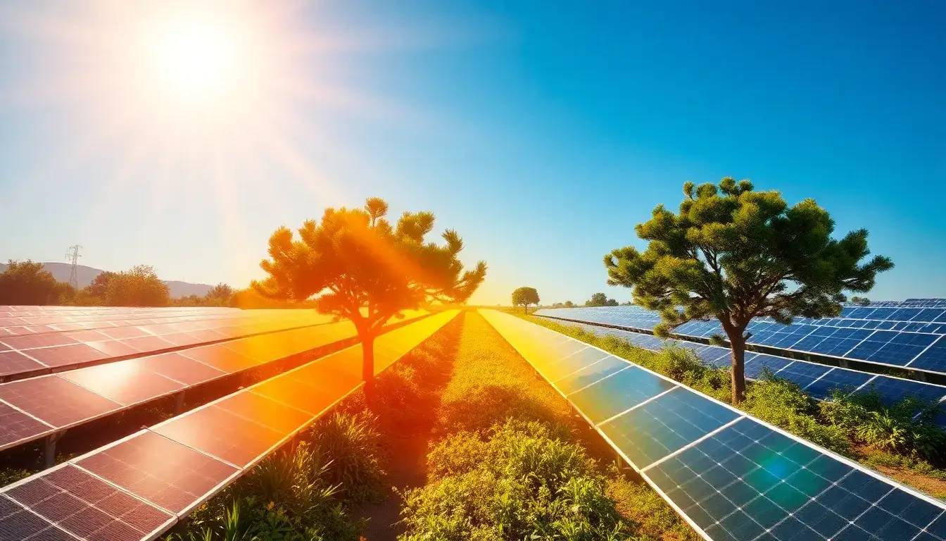 How can I minimize the impact of high temperatures on my solar panels