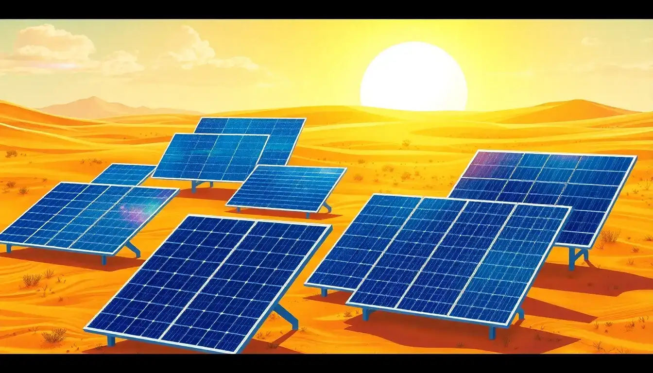 Are there specific solar panel brands that perform better in hot climates