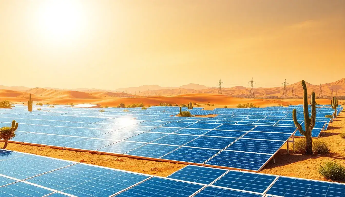 What are the benefits of using thin-film solar panels in high-temperature regions