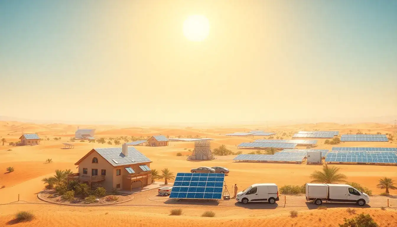 What are the main applications for thin-film solar panels in high-temperature regions