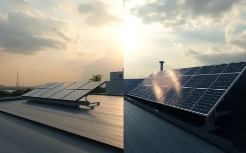 How do thin-film solar panels perform in low-light conditions compared to traditional solar panels