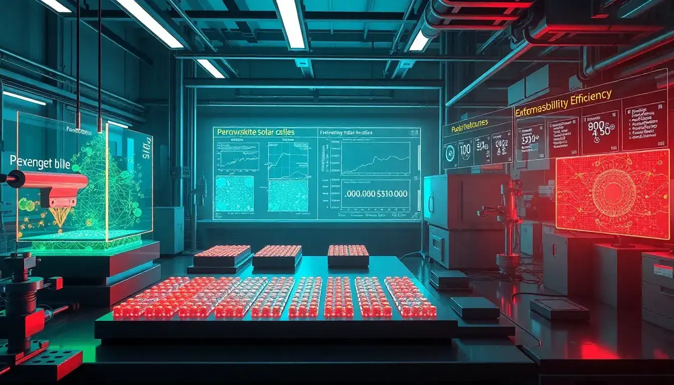 What advancements are needed to improve the stability of perovskite solar cells