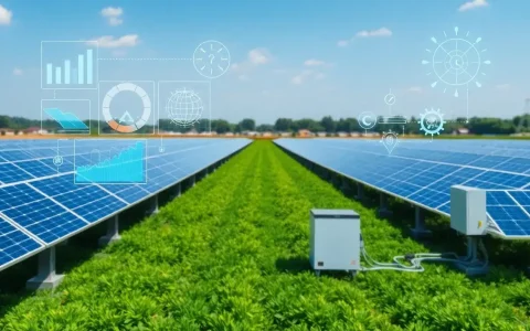 How does AI-driven predictive maintenance work in solar energy