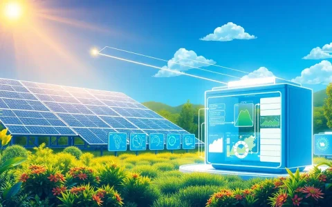 How does AI improve the efficiency of solar energy storage systems