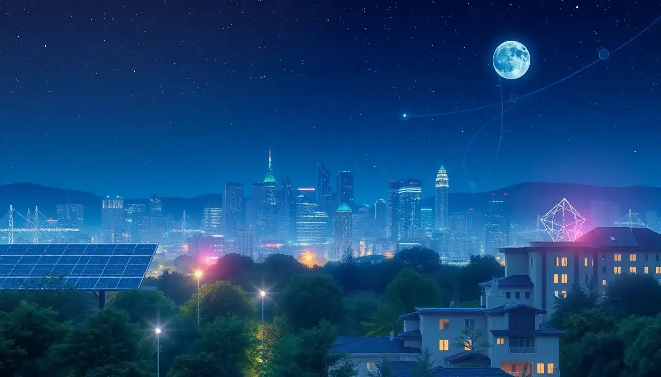 Can nighttime solar panels be integrated into existing solar systems