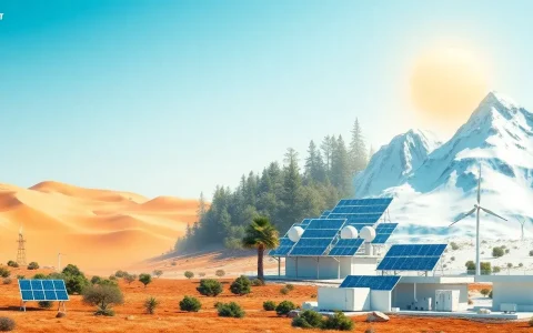 How does the efficiency of solar panels affect their ability to generate electricity in different climates