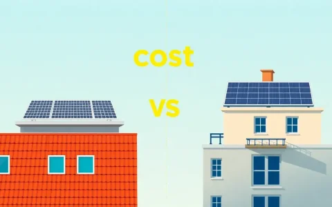How does the cost of high-efficiency solar panels compare to traditional solar panels