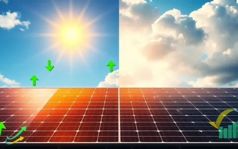 How does the efficiency of solar panels impact their overall lifespan