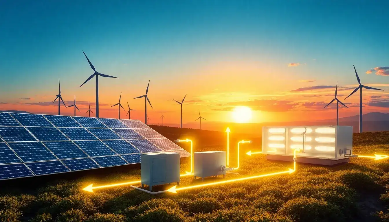 How do energy storage systems help integrate renewable energy sources