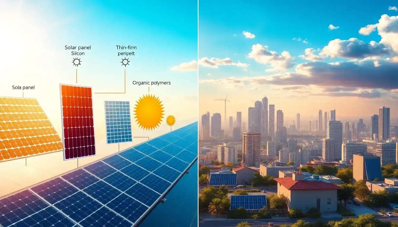 How do different materials used in solar panels affect their lifespan