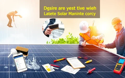 What maintenance practices can extend the life of solar panels