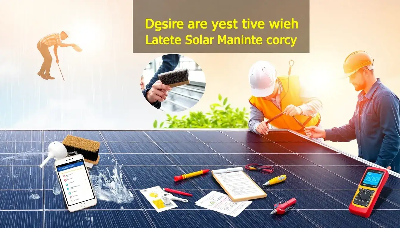 What maintenance practices can extend the life of solar panels