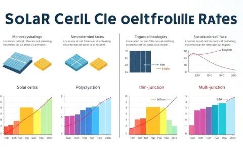 How do different solar panel technologies compare in terms of degradation rates