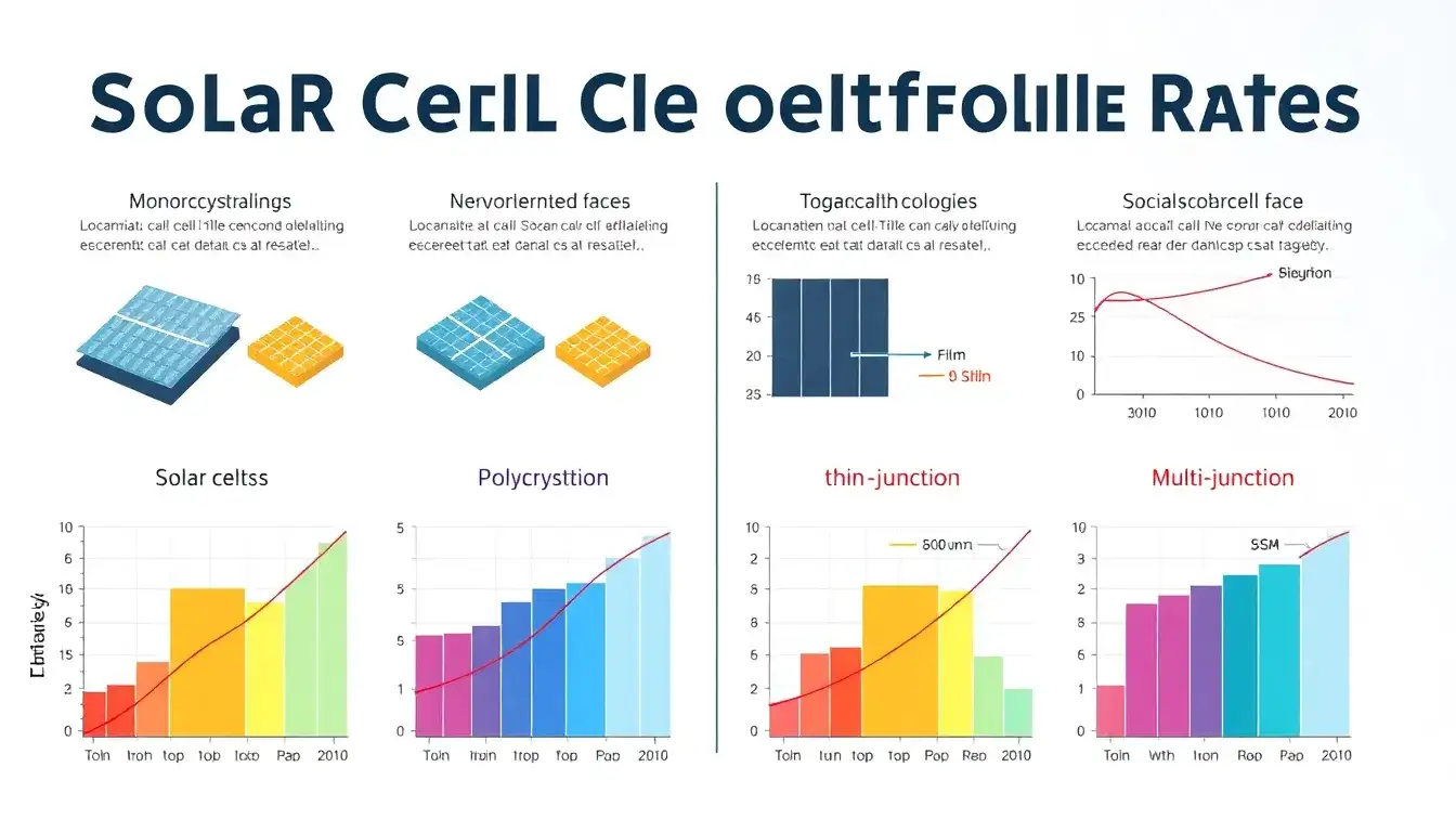 How do different solar panel technologies compare in terms of degradation rates