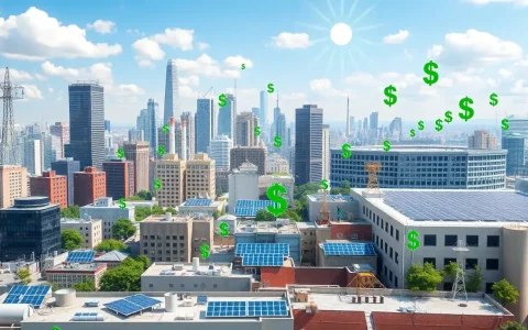 How do system size and energy requirements influence the cost of commercial solar panels