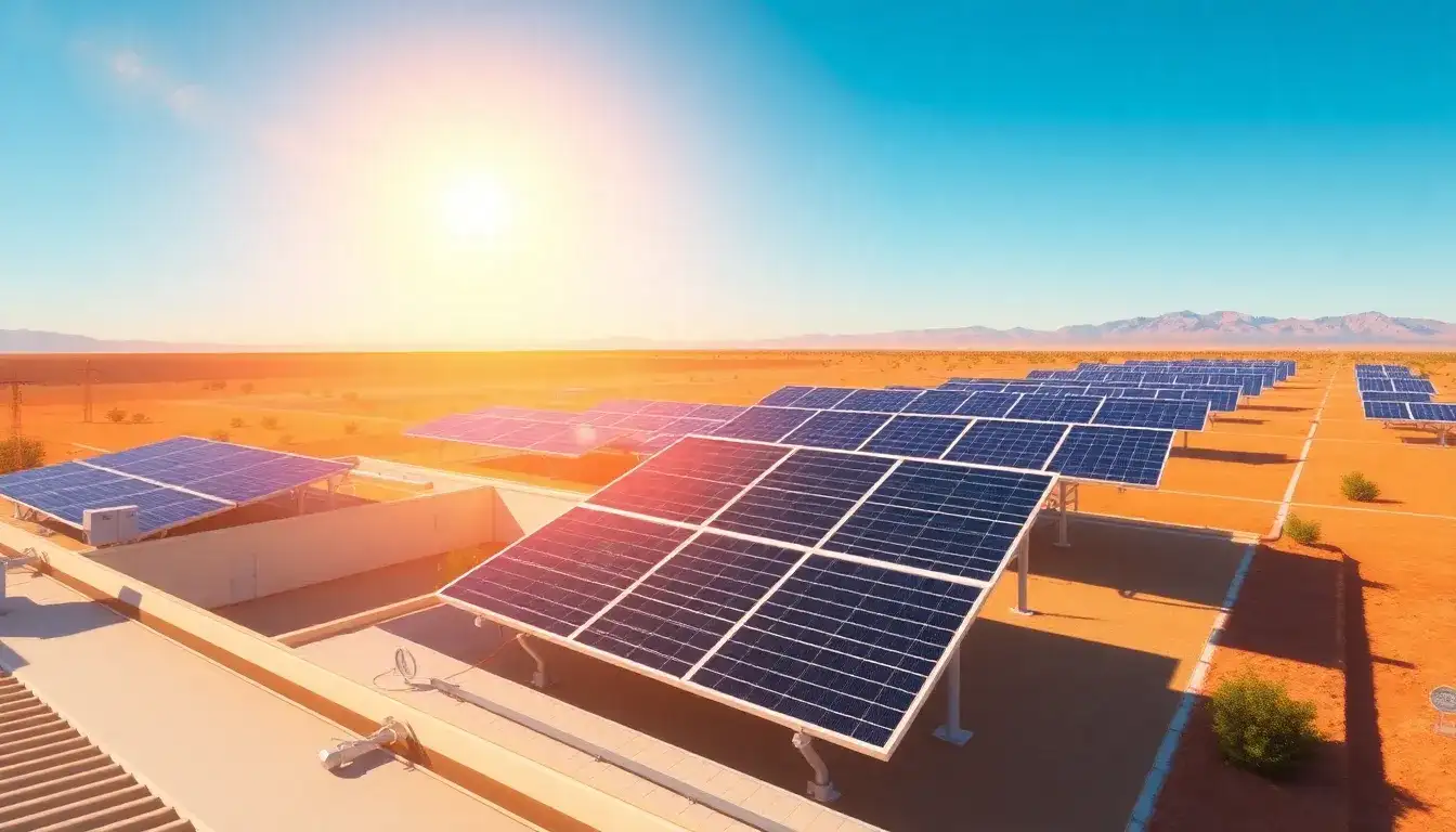 How do N-type solar panels perform in high-temperature environments