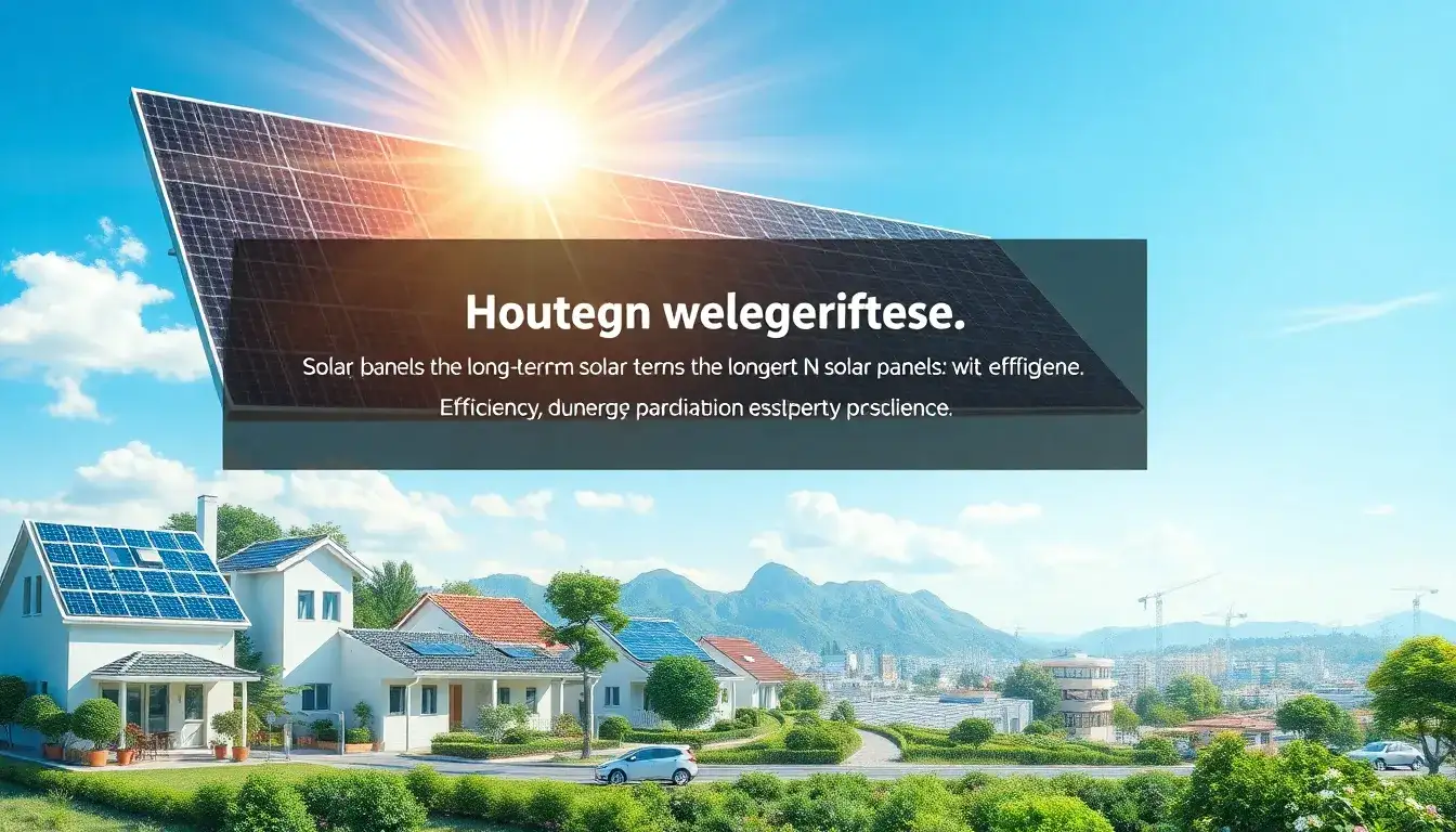 What are the long-term benefits of using N-type solar panels