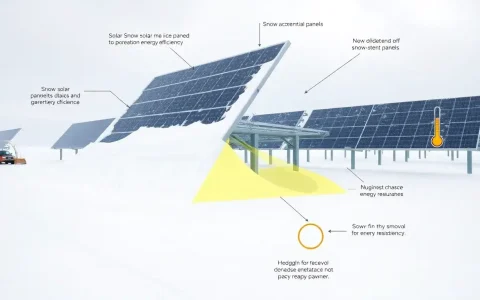 What are the main challenges in deploying N-type solar panels in regions with heavy snowfall