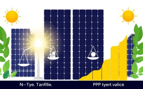 How do N-type solar panels' higher efficiency rates impact their overall cost-effectiveness