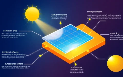 What factors influence the efficiency of photovoltaic cells
