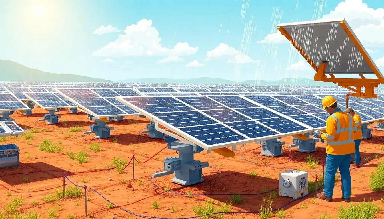 What are the main maintenance challenges with solar tracking systems