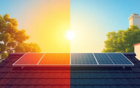 How does shading affect the lifespan of solar panels