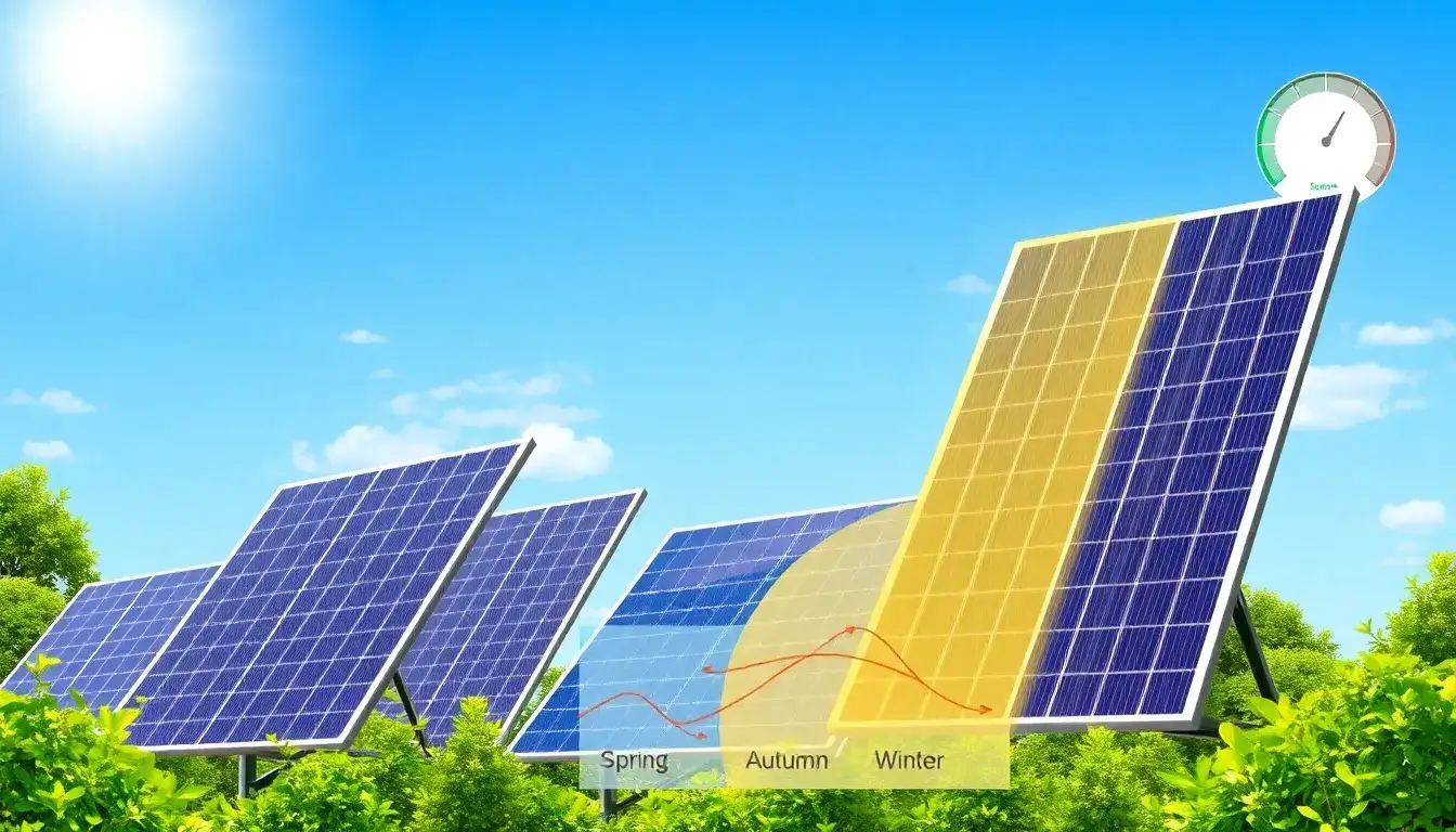 How often should I adjust the tilt of my solar panels