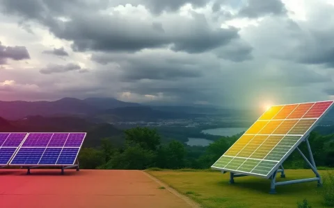 Can adjusting the tilt of solar panels help in regions with high cloud cover