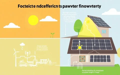 What factors can affect the efficiency of a solar inverter