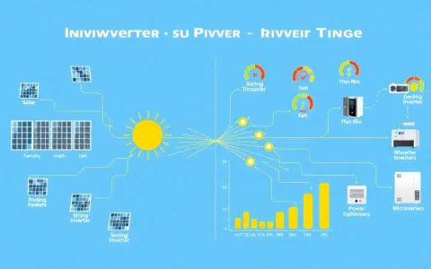 How does the efficiency of an inverter change with different types of solar panels