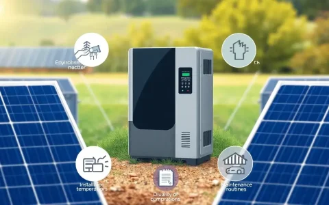 What are the main factors that influence the lifespan of solar inverters