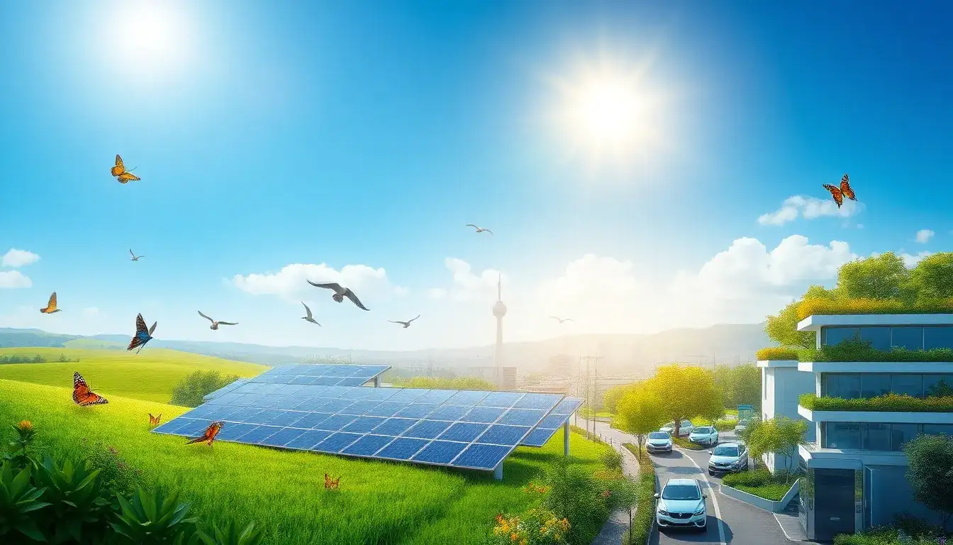 What are the environmental benefits of using high-efficiency solar inverters