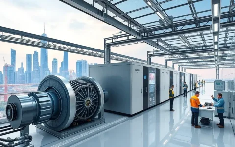 Guangzhou Launches Guangdong's First Hybrid Energy Storage Station Combining Flywheel and Lithium Battery Technology