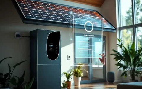 How do I update the firmware on my solar inverter