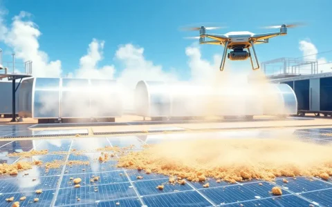 Can the electrostatic repulsion method be used for cleaning other types of solar panels, such as those used in solar thermal plants