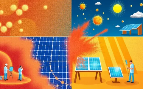 What are the main challenges in developing anti-dust coatings for solar panels
