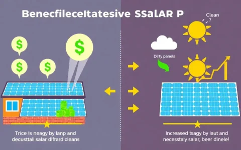 What are the financial benefits of regularly cleaning solar panels