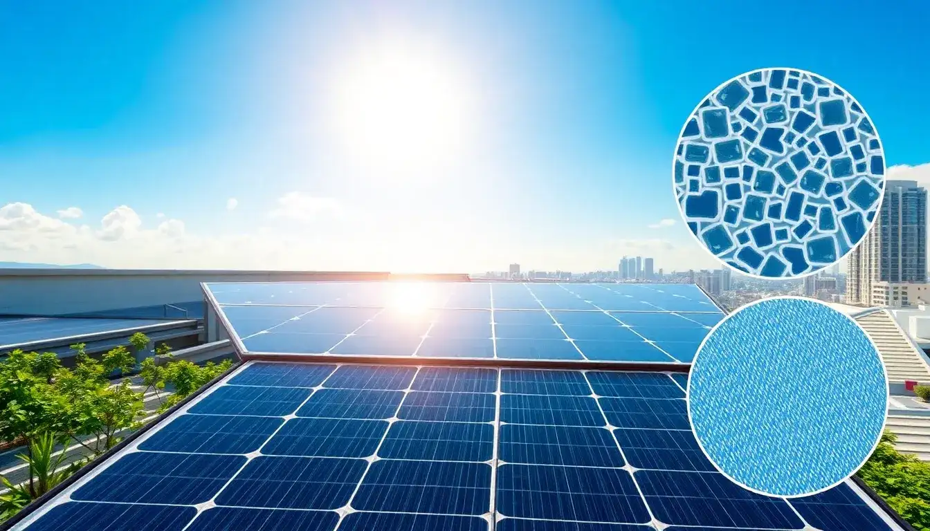 What are the benefits of using anti-reflective coatings on solar panels
