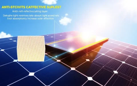 How do anti-reflective coatings improve solar panel efficiency