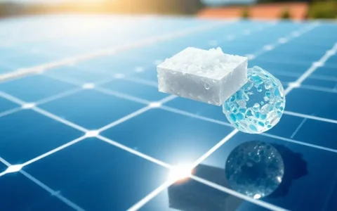 What materials are most commonly used for anti-reflective coatings on solar panels